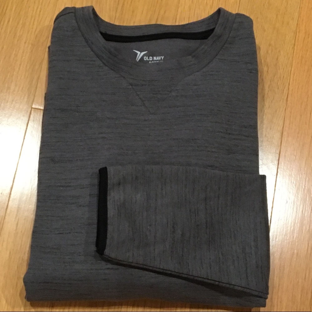 🆕 Old Navy Crewneck Space Dye Sweatshirt Small